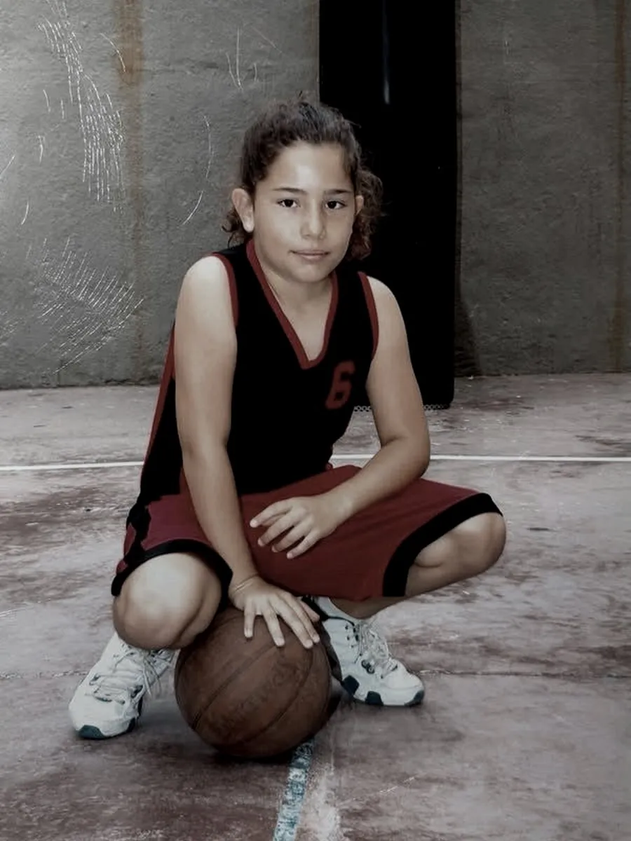 Ainhoa López, former Escoleta player of CB Grup Barna