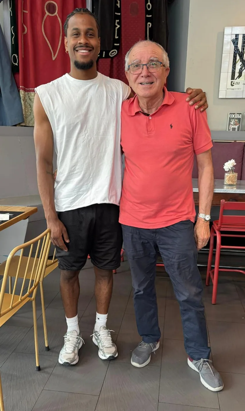 Julio Torralba and David Mejía reuniting