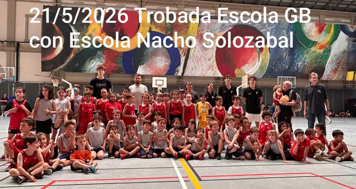 Meeting between the Grup Barna School and the Nacho Solozabal School